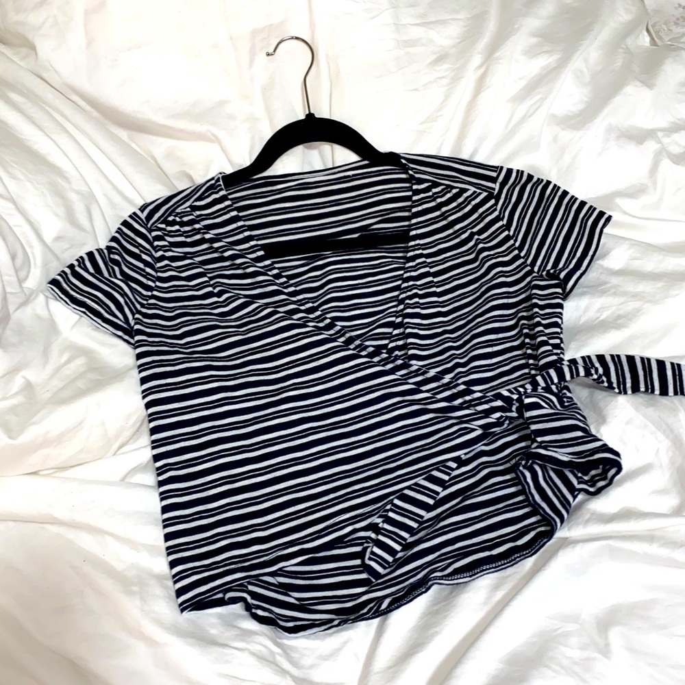 Black and White Tie Shirt